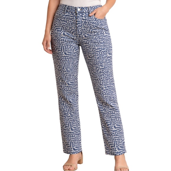 Levi's Denim - NWT Levi’s Jeans Middy Straight Denim Irregular Geometric, size 31x30